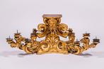 Altaarstuk 18e-eeuw, bois dore - Hout - 1750-1800, Antiek en Kunst