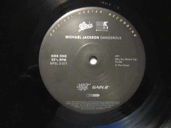 Michael Jackson - Dangerous - Mobile Fidelity Sound Lab - 2, Cd's en Dvd's, Vinyl Singles