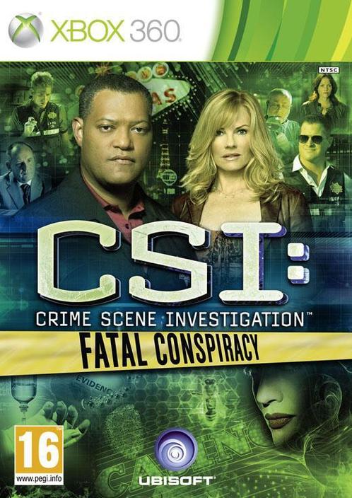 CSI: Crime Scene Investigation - Fatal Conspiracy Xbox 360, Spelcomputers en Games, Games | Xbox 360, 1 speler, Vanaf 18 jaar