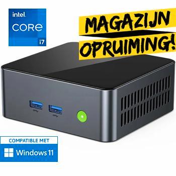 NUC Mini PC -  Core i7 1195G7 - 32GB - 1000GB SSD Mini PC, Computers en Software, Desktop Pc's