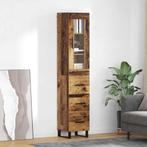 vidaXL Highboard met lade Oud Hout 69,5 x 34 x 180 cm, Huis en Inrichting, Verzenden, Nieuw, 50 tot 100 cm, Minder dan 100 cm