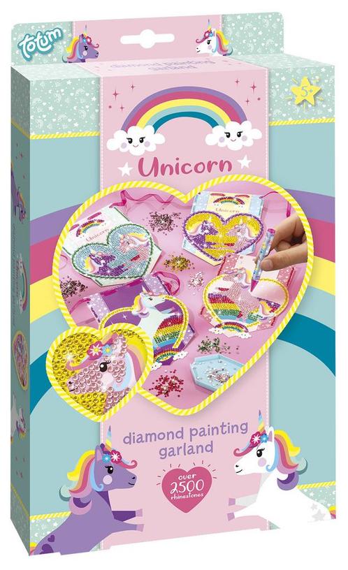 Unicorn Diamond Painting, Hobby en Vrije tijd, Feestartikelen, Nieuw, Verzenden