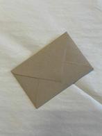 Envelop 12 x 18 cm Karton Grijs, Hobby en Vrije tijd, Kaarten | Zelf maken, Verzenden, Nieuw
