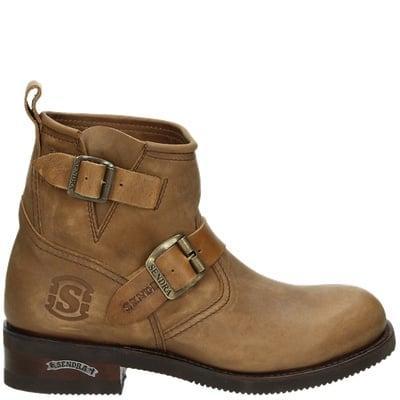 Sendra 2976 Carol bikerboots voor dames in het Cognac, Kleding | Dames, Schoenen, Lage of Enkellaarzen, Overige kleuren, Nieuw