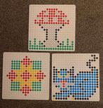 Educo voorbeeld kralenplank vierkant 3 stuks; paddenstoel, s, Verzenden, Nieuw