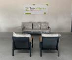 Hartman Lino 3-delige loungeset, Tuin en Terras, Tuinsets en Loungesets, Ophalen, 5 zitplaatsen, Loungeset, Bank