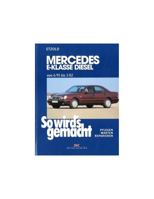 1995 - 2002 MERCEDES BENZ E KLASSE W210 DIESEL VRAAGBAAK, Auto diversen, Handleidingen en Instructieboekjes