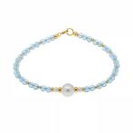 Zonder Minimumprijs - Armband - 18 karaat Geel goud Parel -, Sieraden, Tassen en Uiterlijk, Armbanden, Nieuw