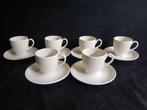 Wedgwood - Kop en schotel (6) - Windsor - Porselein, Antiek en Kunst, Antiek | Meubels | Tafels