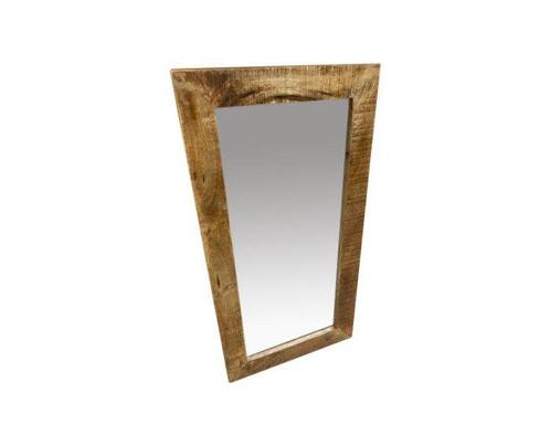 Spiegel Joost | Mangohout-135x70 cm, Huis en Inrichting, Woonaccessoires | Spiegels, Nieuw, Ophalen of Verzenden