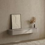 Dulce curved TV-Meubel zwevend beige 180 cm, Huis en Inrichting, Kasten | Televisiemeubels, Ophalen of Verzenden, Nieuw