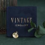 Gouden vintage hart hanger met letter G 14 kt, Sieraden, Tassen en Uiterlijk, Kettinghangers, Ophalen of Verzenden, Nieuw