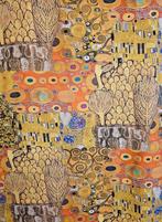 Stof Art Nouveau Gustave Klimt - origineel artistiek ontwerp