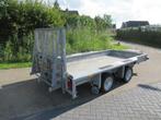 Ifor Williams GX125HD machinetransporter, 3500kg 367x159 cm, Auto diversen, Aanhangers en Bagagewagens, Ophalen, Gebruikt