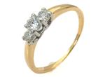 14K Gouden ring - 0.56CT Diamanten