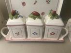 Villeroy & Boch - Schotel (4) - Pots à épices confiture -, Antiek en Kunst