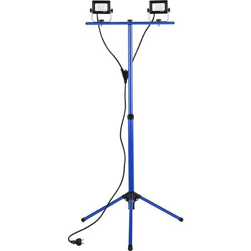 Bouwlamp op statief – 2x lamp - LED - IP65 regenwaterdicht, Doe-het-zelf en Verbouw, Bouwverlichting, Verzenden