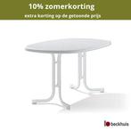 Sieger Boulevard klaptafels staalbuis/Mecalit Pro 70 cm tot, Ophalen of Verzenden, Nieuw, Kunststof