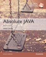 9781292109220 Absolute Java, Global Edition | Tweedehands, Boeken, Verzenden, Zo goed als nieuw, Walter Savitch