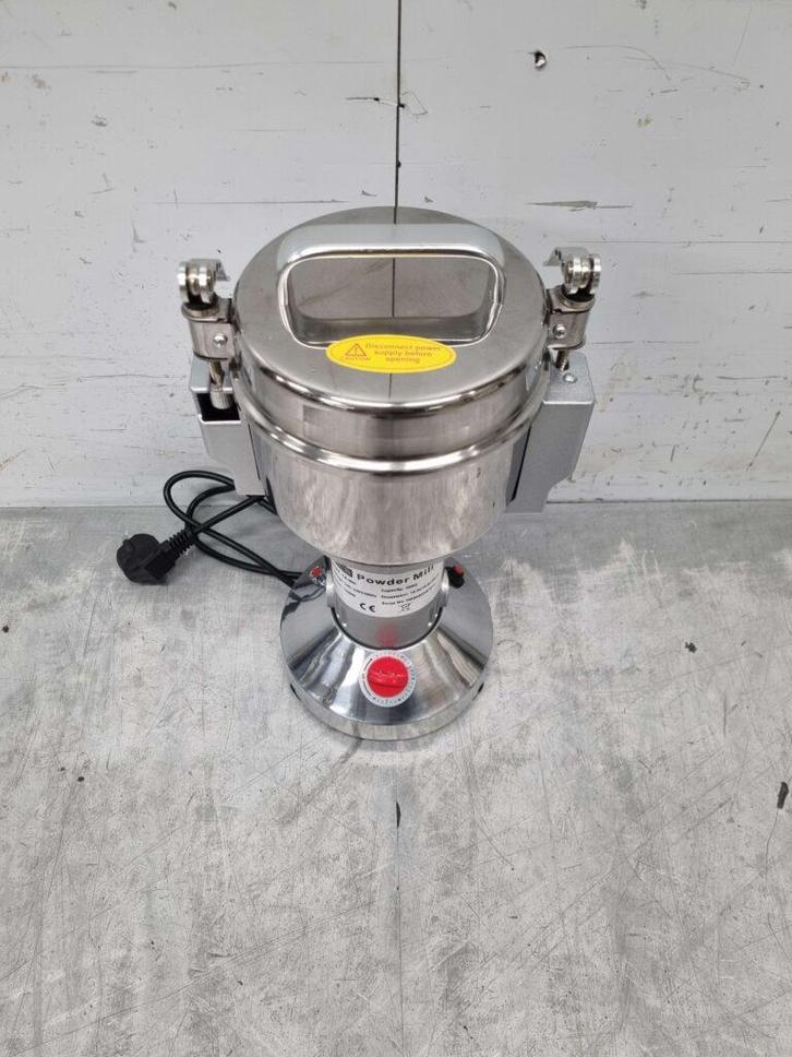 RVS Elektrische kruidmolen kruidenmolen graanmolen, Zakelijke goederen, Horeca | Keukenapparatuur, Nieuw in verpakking, Ophalen of Verzenden