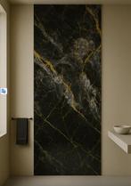 PVC Douchepaneel Midnight Blue Zwart Goud | TOPNL #1, Nieuw, 20 tot 50 mm