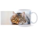 Beker - Poes Getijger Liggend NIEUW, Ophalen of Verzenden, Nieuw