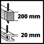 Einhell Reciprozaag TE-AP 950 E - 950 W - Slaghoogte: 28 mm, Huis en Inrichting, Woonaccessoires | Overige, Verzenden, Zo goed als nieuw