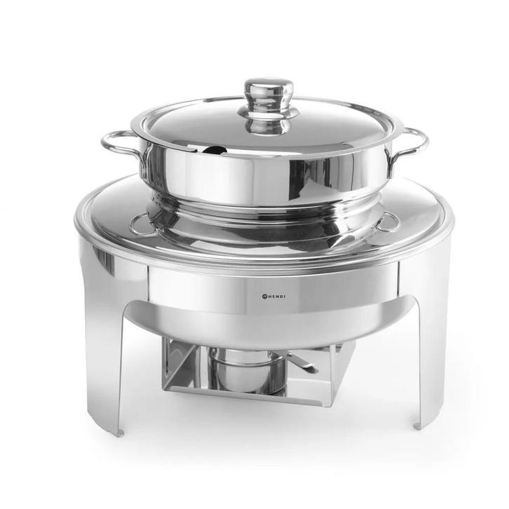 Hendi Soep chafing dish mirror finish 10L, Hobby en Vrije tijd, Taarten en Cupcakes maken, Nieuw, Verzenden