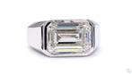 Ring - 18 karaat Witgoud - 10.10ct. tw. Diamant (Lab-grown), Nieuw