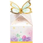 Vlinder Uitdeelbox 13cm 8st, Hobby en Vrije tijd, Verzenden, Nieuw