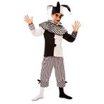 Harlekijn Kostuum Jongen Tygo Zwart/Wit, Ophalen of Verzenden, Nieuw