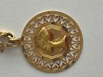 Ketting met hanger - 18 karaat Geel goud