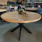 NIEUWE mango eettafels– rond, ovaal, organisch – SUPER deal!, Huis en Inrichting, Tafels | Eettafels, Metaal, 100 tot 150 cm, Verzenden