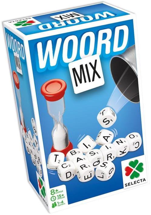 Woord Mix | Tactic - Dobbelspellen, Hobby en Vrije tijd, Gezelschapsspellen | Bordspellen, Nieuw, Verzenden