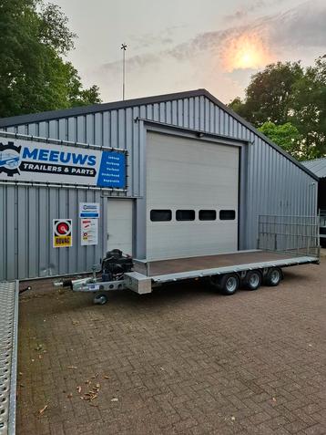 Ifor Williams Tiltbed Machinetransporter Aanhangwagen beschikbaar voor biedingen