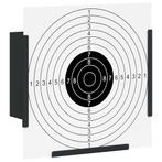 vidaXL Kogelvanger Zwart 17 x 17 cm Staal, Sport en Fitness, Schietsport-accessoires, Verzenden, Nieuw