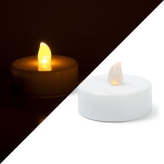 Led waxinelichtje | 2 stuks (Batterijen), Huis en Inrichting, Woonaccessoires | Kandelaars en Kaarsen, Nieuw, Verzenden