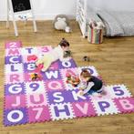 Puzzle mat 1cm dik foam Letters 1.89x1.89 mtr, Verzenden, Nieuw