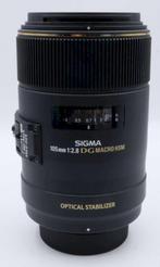 Sigma 105mm f/2.8 EX DG Macro OS HSM Canon OCASION (927), Ophalen of Verzenden, Zo goed als nieuw