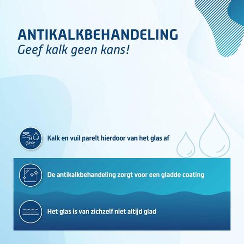 Duka Zijwand van €1242.00 voor €725.40, Doe-het-zelf en Verbouw, Sanitair, Douche, Nieuw, Ophalen of Verzenden