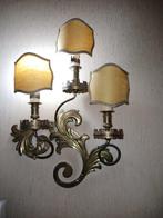 Wandkandelaar - Messing, Textiel, Metaal, Antiek en Kunst, Curiosa en Brocante