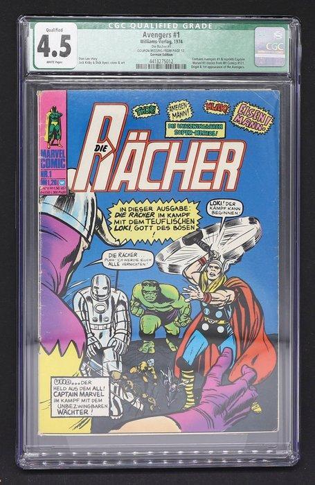 Avengers - Die Rächer Nr. 1 - 1 Graded comic - Eerste druk -, Boeken, Stripboeken