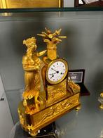Slingerklok Empire Brons - 1800-1850, Antiek en Kunst, Antiek | Klokken