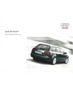 2005 AUDI A4 AVANT INSTRUCTIEBOEKJE DUITS, Auto diversen, Handleidingen en Instructieboekjes