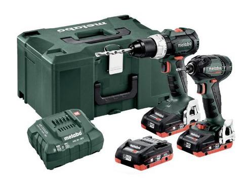Veiling - Metabo - BSLTBL+SSD - accu combo-pack schroefboorm, Doe-het-zelf en Verbouw, Gereedschap | Boormachines