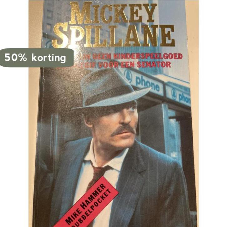 KOGELS GEEN KINDERSPEELGOED/SLANGE 9789024515554 Spillane, Boeken, Thrillers, Gelezen, Verzenden