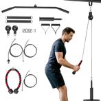 SPORTNOW Fitness Latzug Gym Fitnessapparatuur Kabeltrek Pull, Doe-het-zelf en Verbouw, Bouwketen en Schaftketen, Verzenden, Nieuw