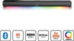 Lenco SB-042LEDBK - Soundbar met Bluetooth - 85cm - HDMI en, Audio, Tv en Foto, Home Cinema-sets, Verzenden, Nieuw