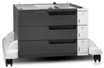HP - cp5525-m775  3x500-sheet feeder and stand (cf242a), Overige typen, HP, Ophalen of Verzenden, Zo goed als nieuw