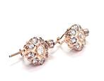 Zonder Minimumprijs - Oorbellen - 9 kt. Roségoud, Zilver -, Sieraden, Tassen en Uiterlijk, Oorbellen, Nieuw